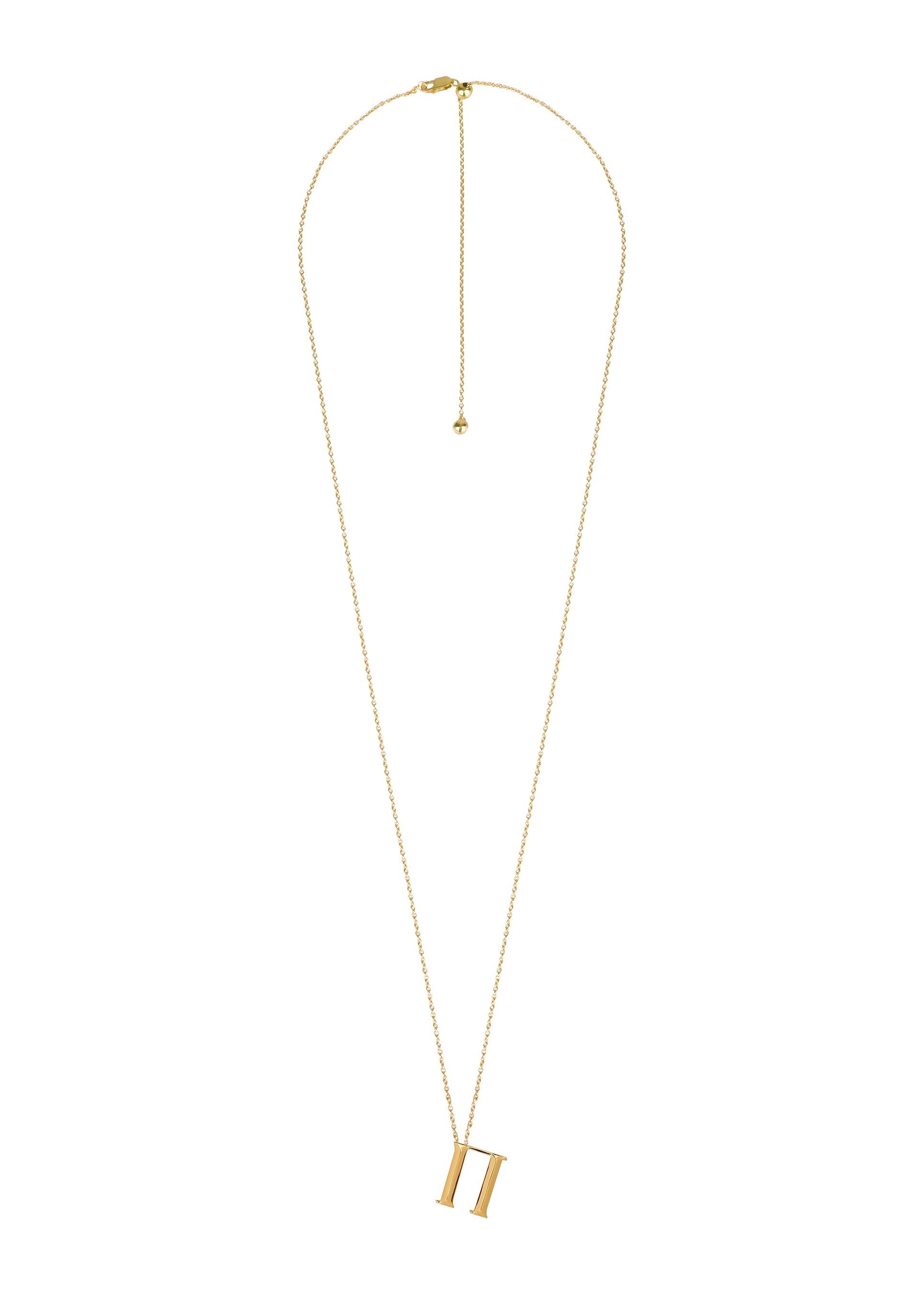 Narbut Pendant «П» Gold-Plated slide 2