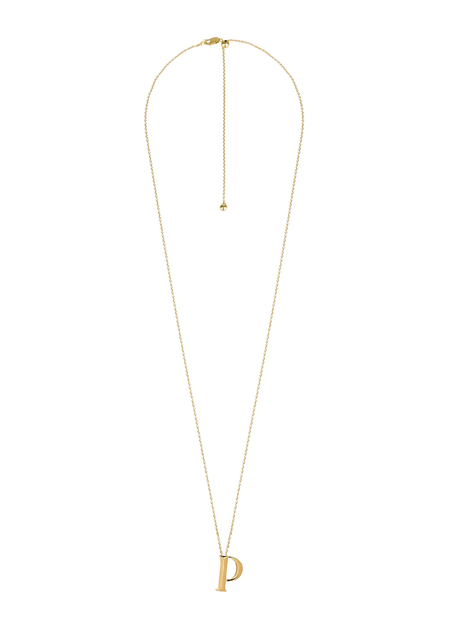 Narbut Pendant «Р» Gold-Plated