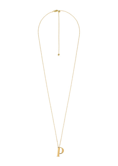 Narbut Pendant «Р» Gold-Plated