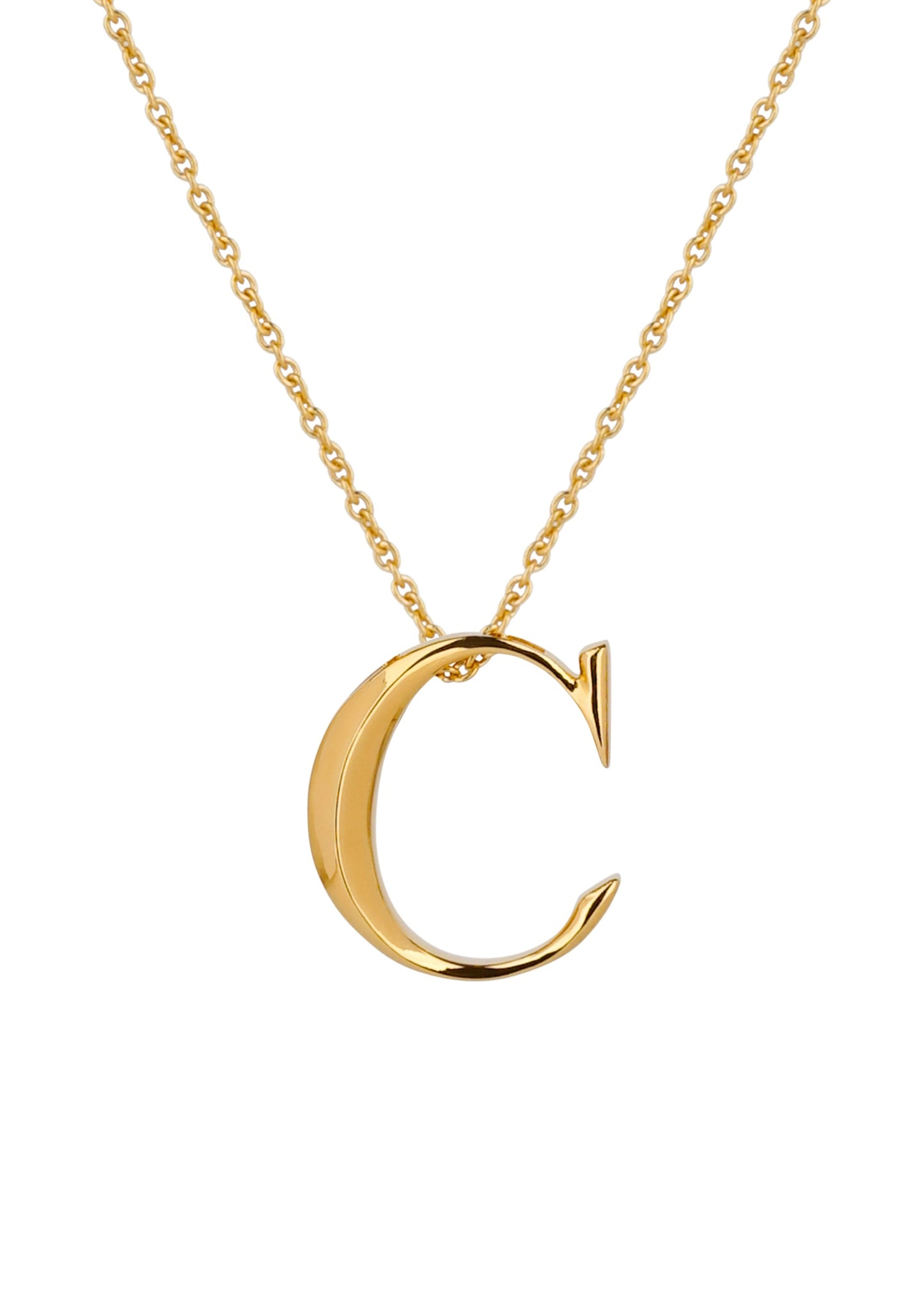 Narbut Pendant «С» Gold-Plated