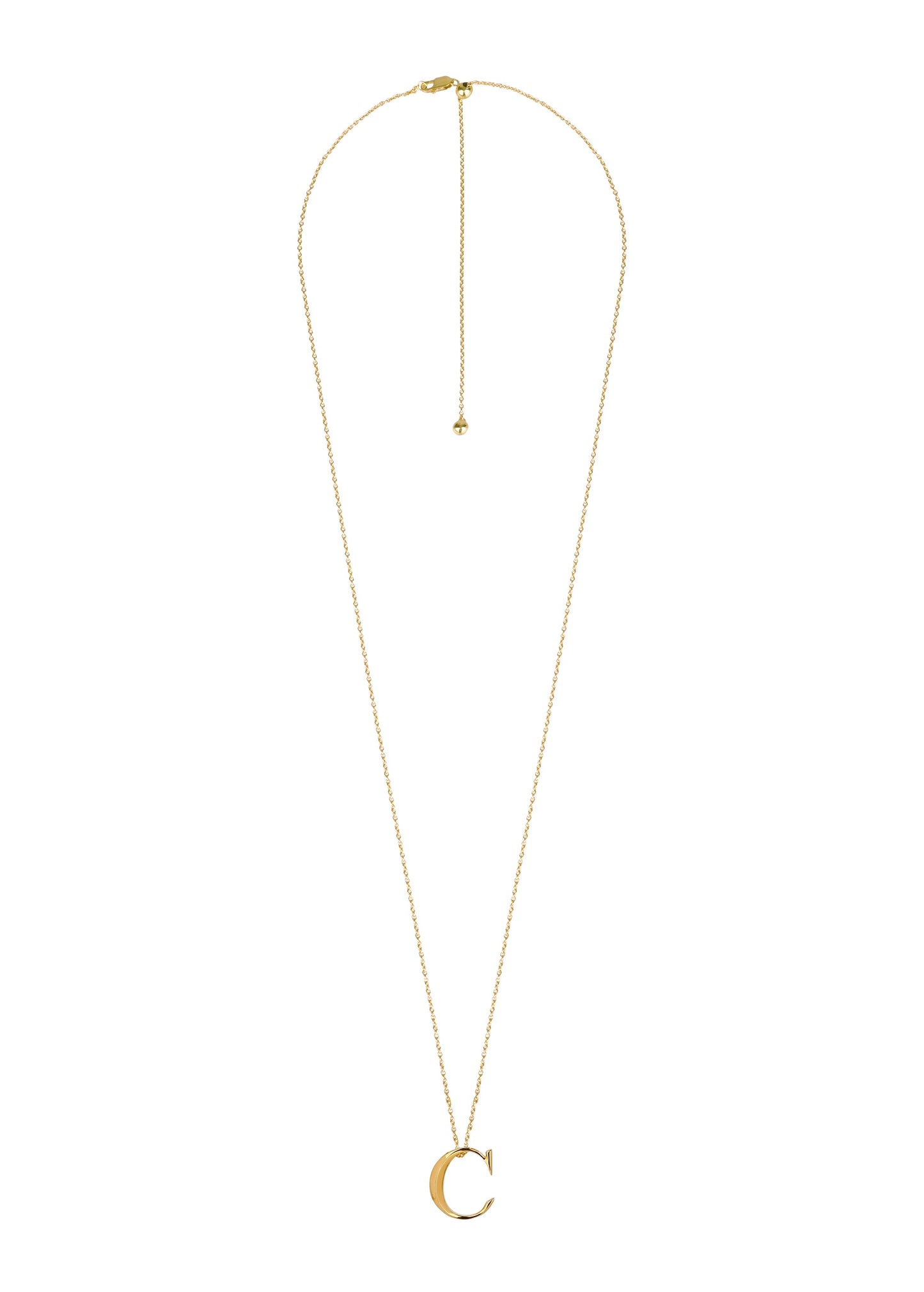 Narbut Pendant «С» Gold-Plated