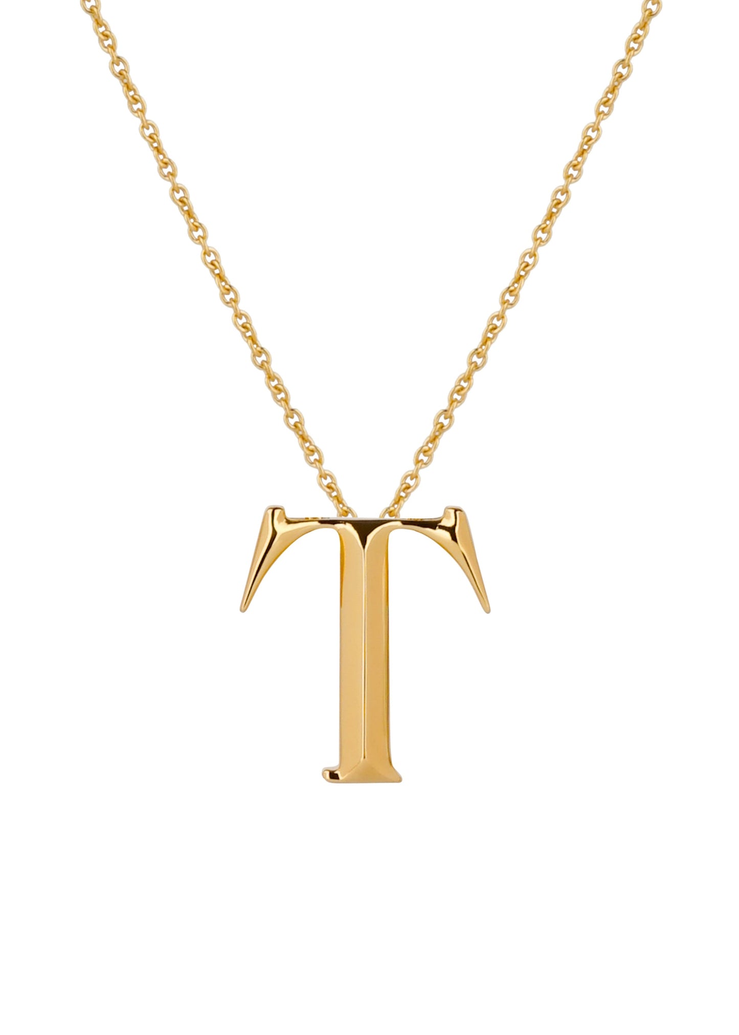 Narbut Pendant «Т» Gold-Plated