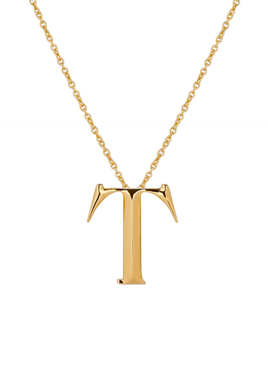 Narbut Pendant «Т» Gold-Plated