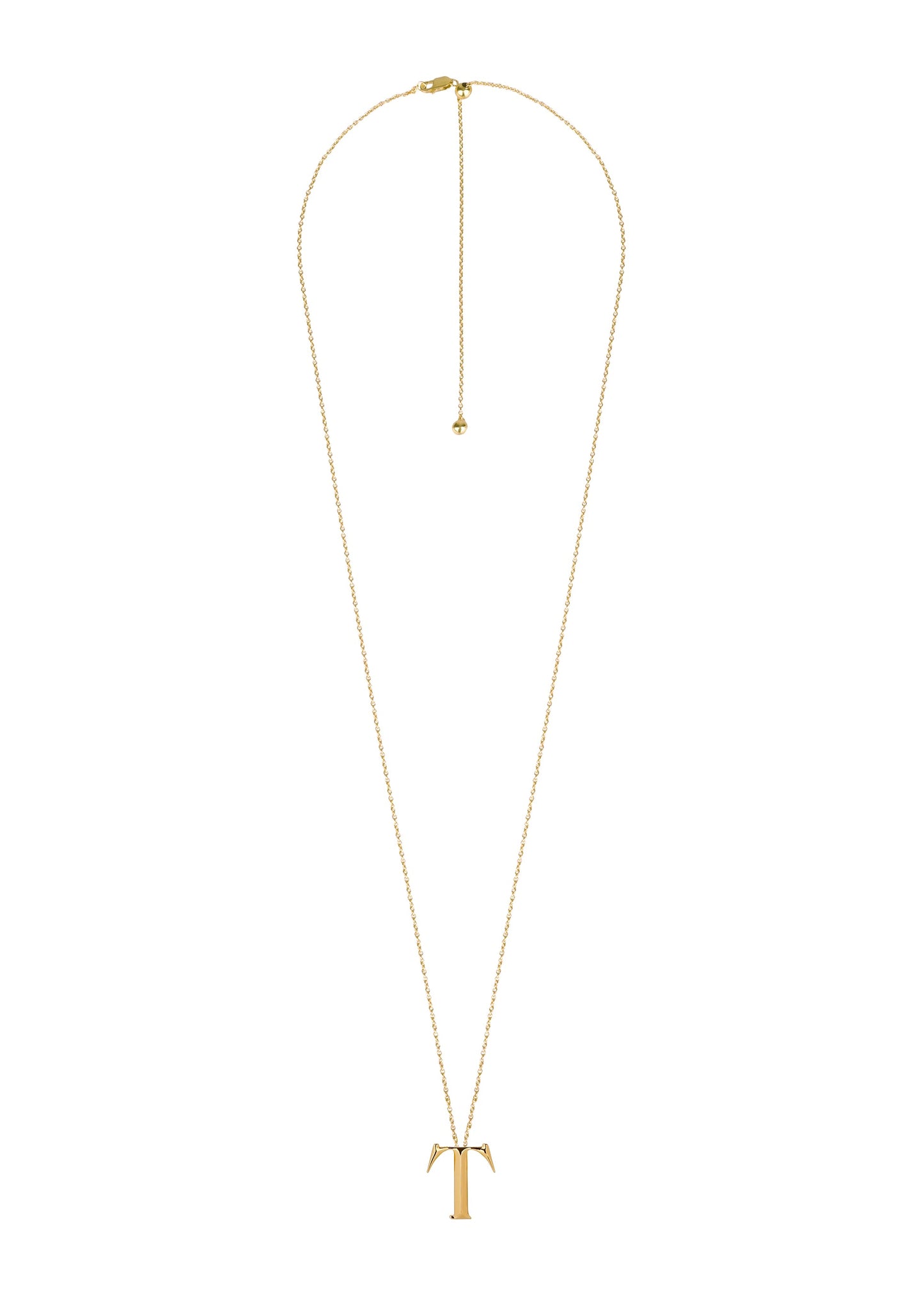Narbut Pendant «Т» Gold-Plated