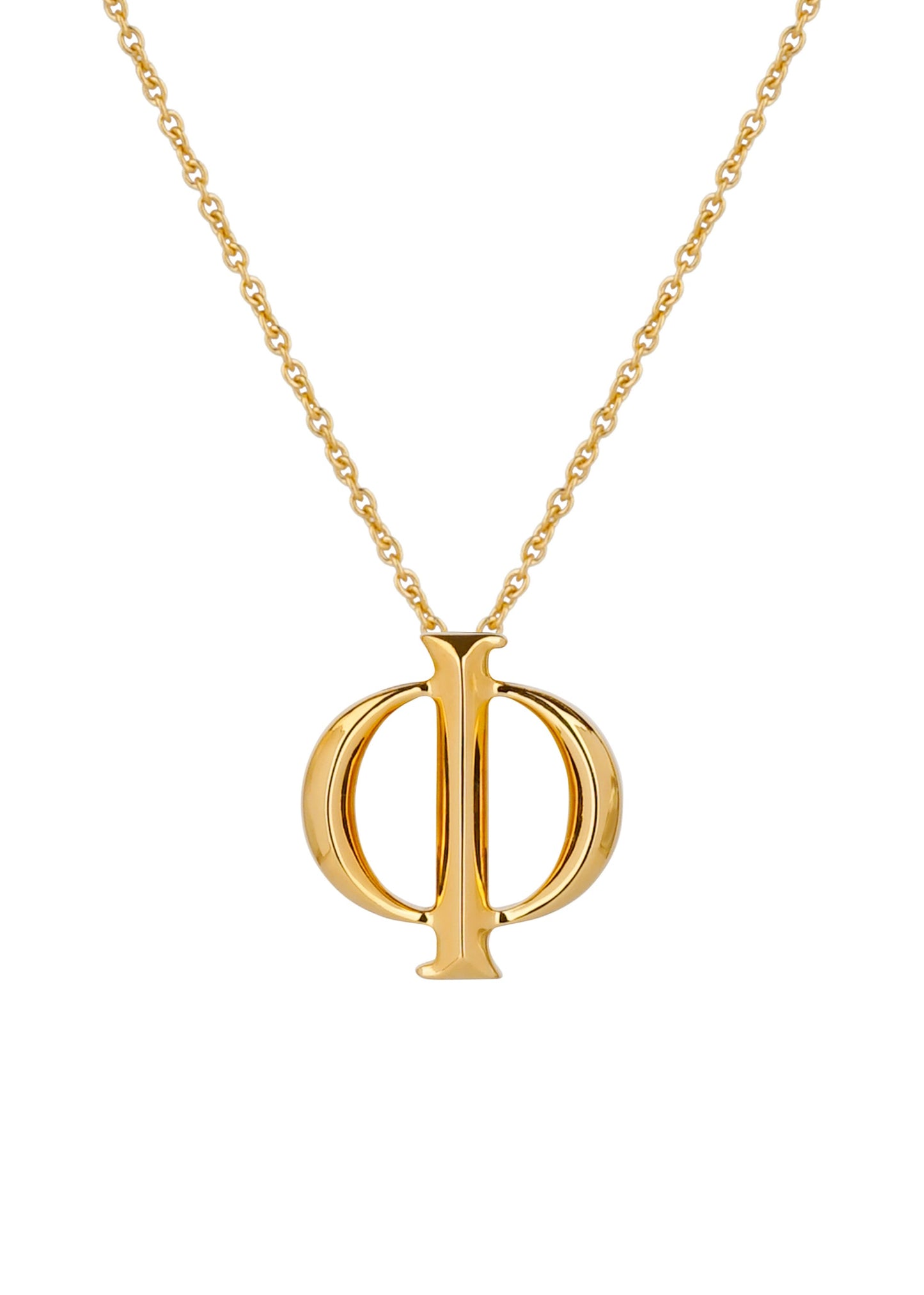 Narbut Pendant «Ф» Gold-Plated