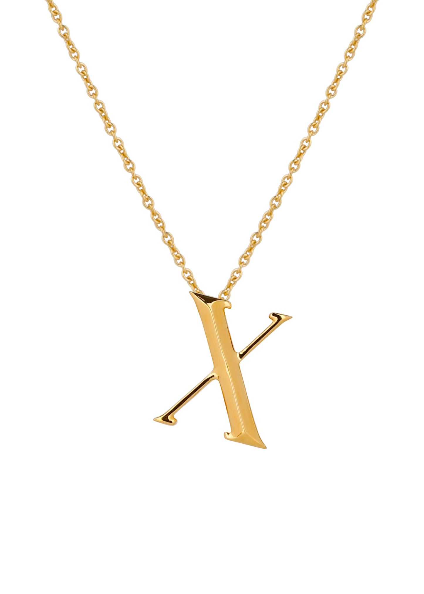 Narbut Pendant «Х» Gold-Plated