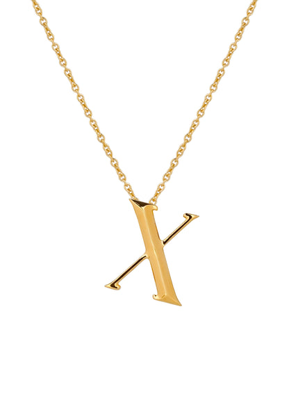 Narbut Pendant «Х» Gold-Plated