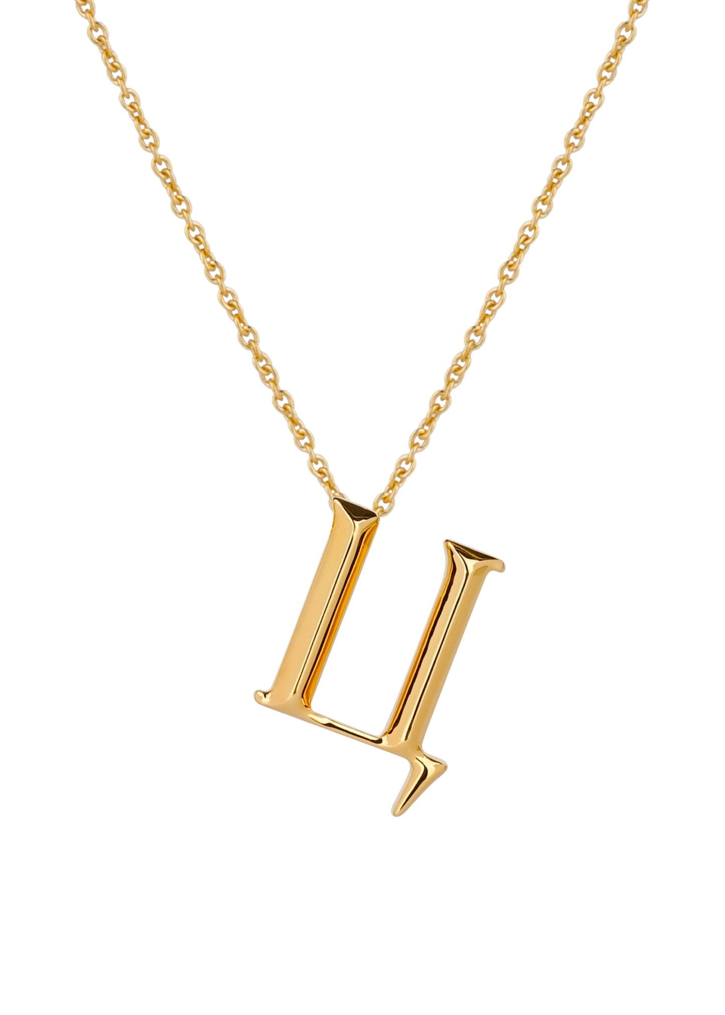 Narbut Pendant «Ц» Gold-Plated