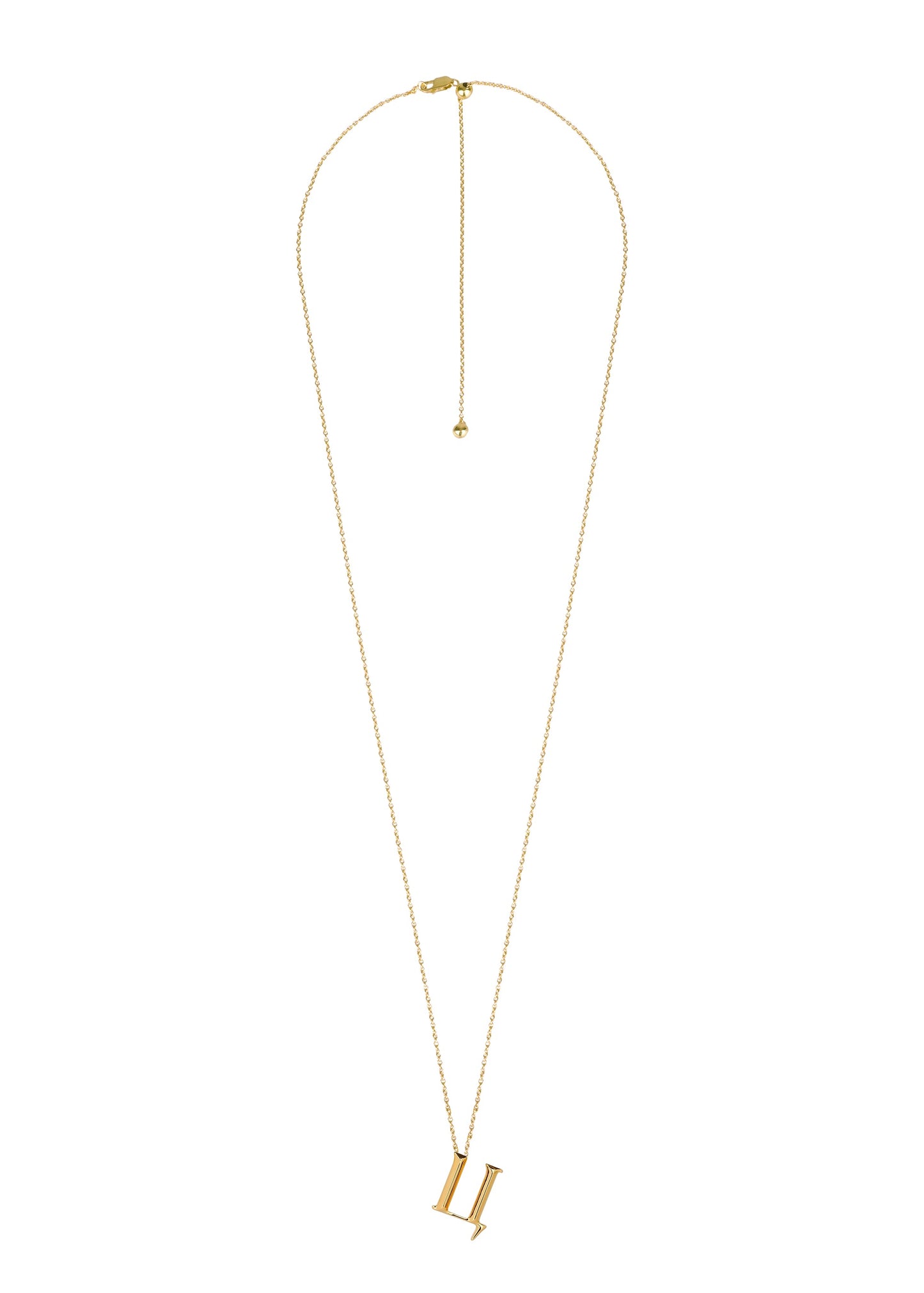 Narbut Pendant «Ц» Gold-Plated