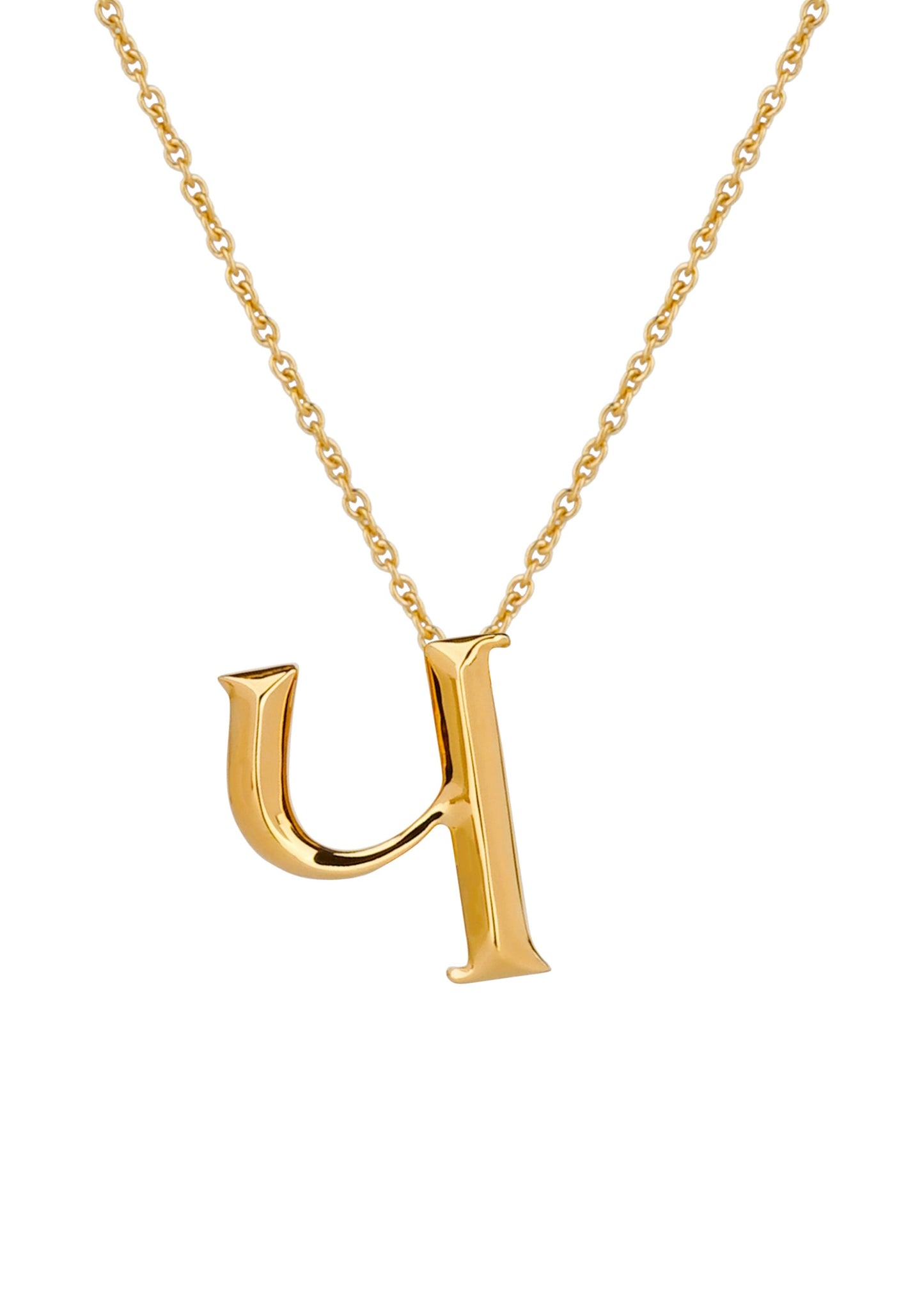 Narbut Pendant «Ч» Gold-Plated