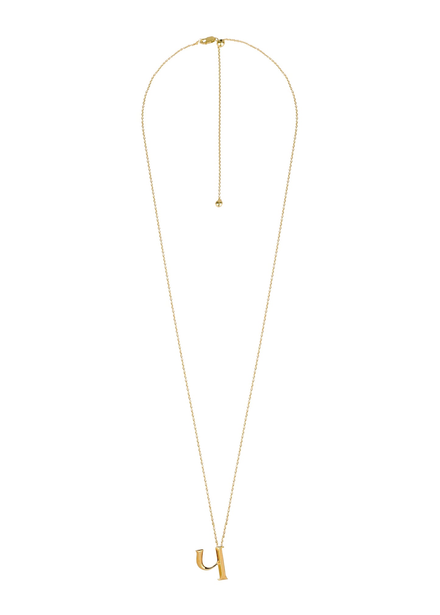 Narbut Pendant «Ч» Gold-Plated