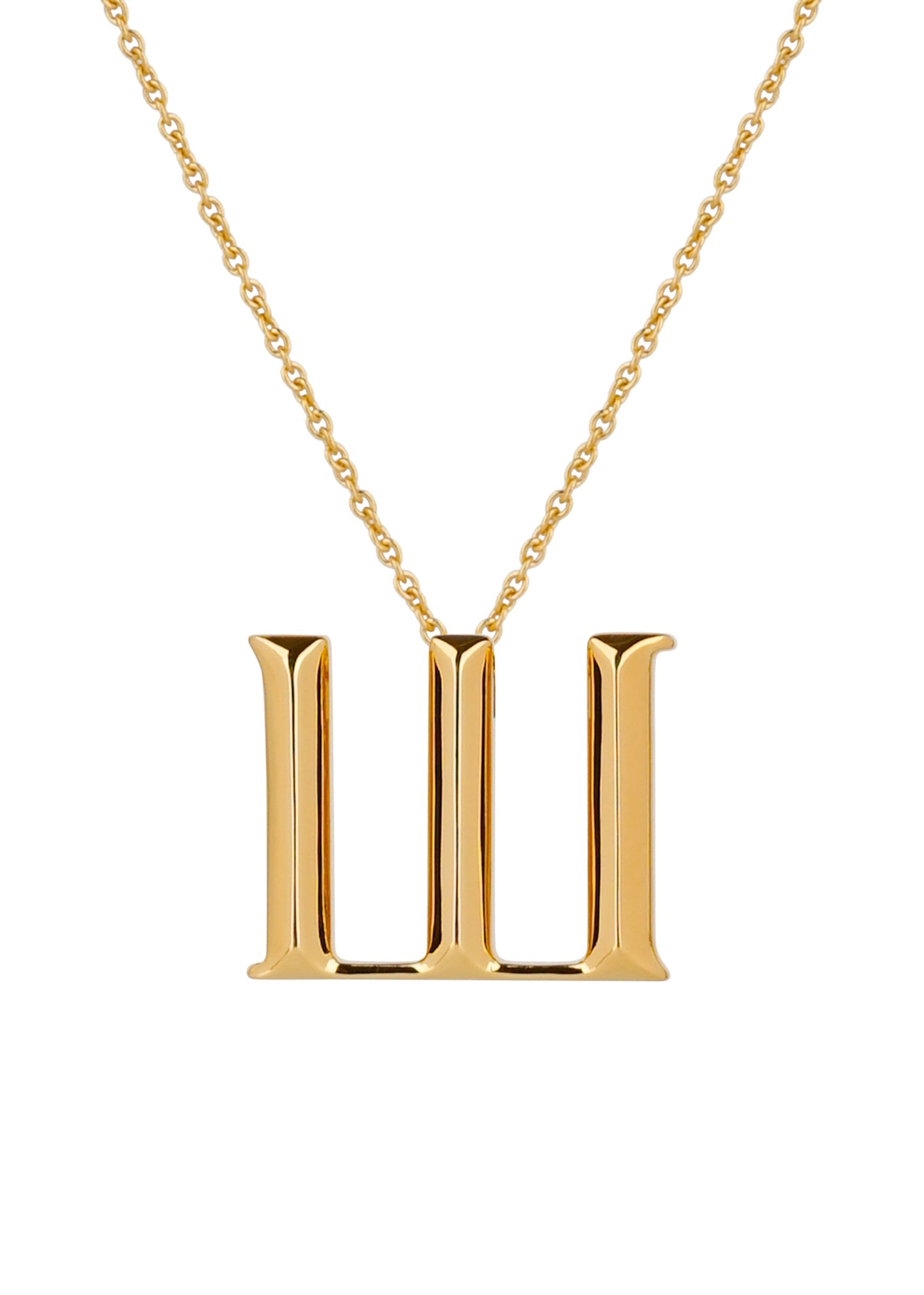 Narbut Pendant «Ш» Gold-Plated