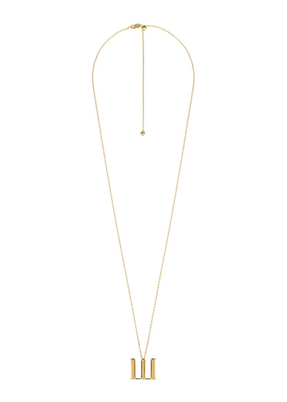 Narbut Pendant «Ш» Gold-Plated
