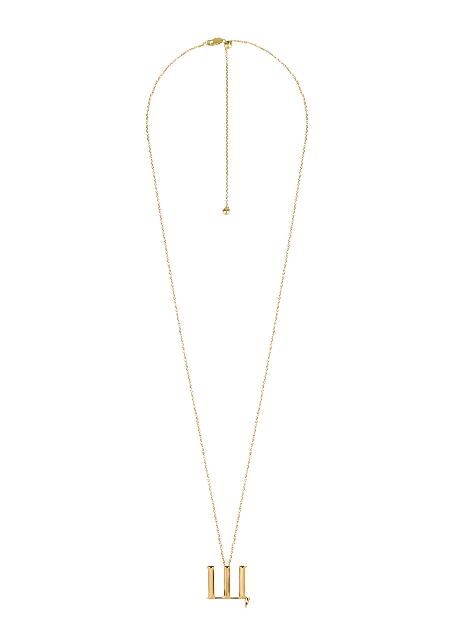 Narbut Pendant «Щ» Gold-Plated