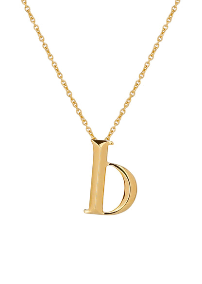 Narbut Pendant «Ь» Gold-Plated
