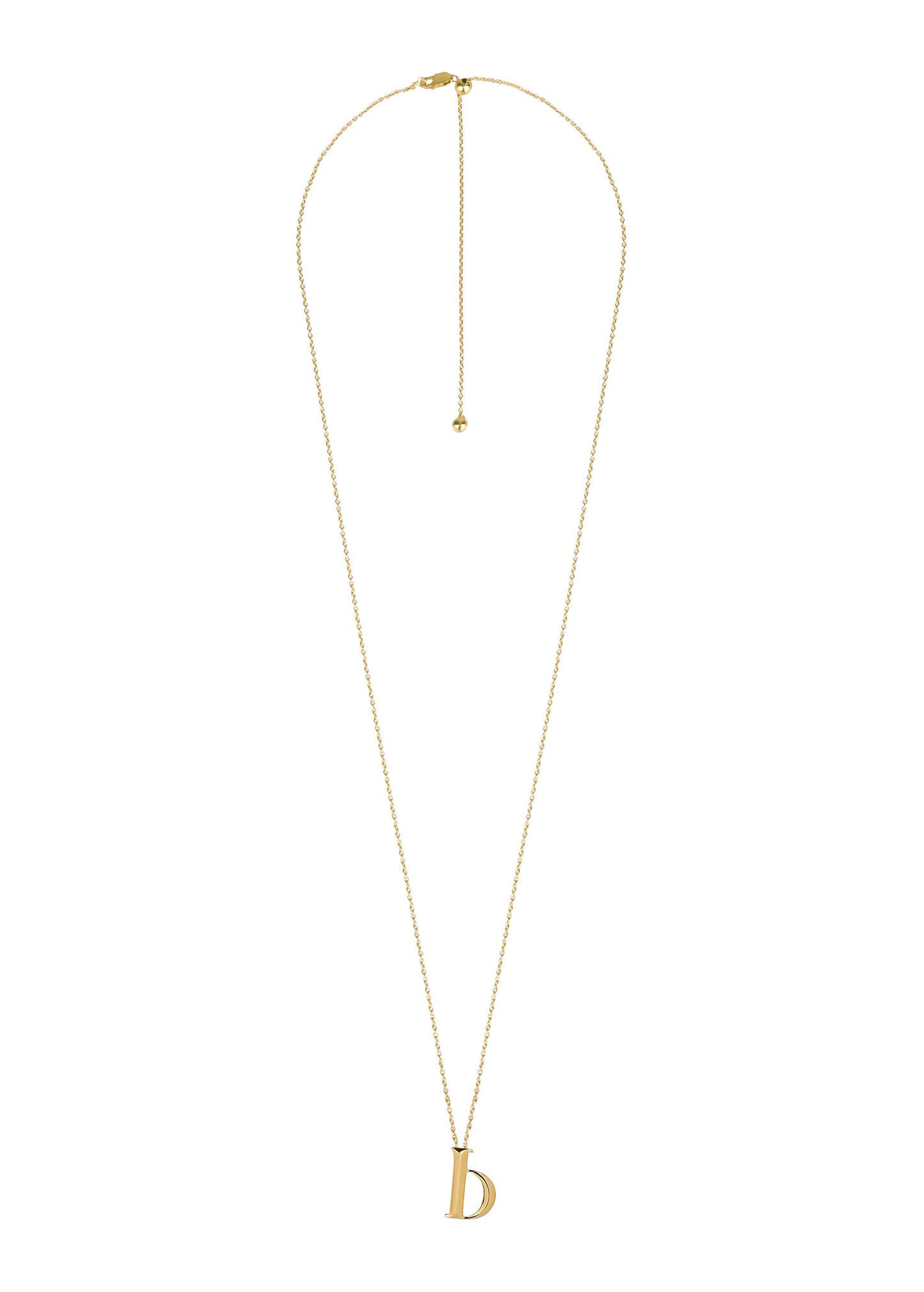 Narbut Pendant «Ь» Gold-Plated