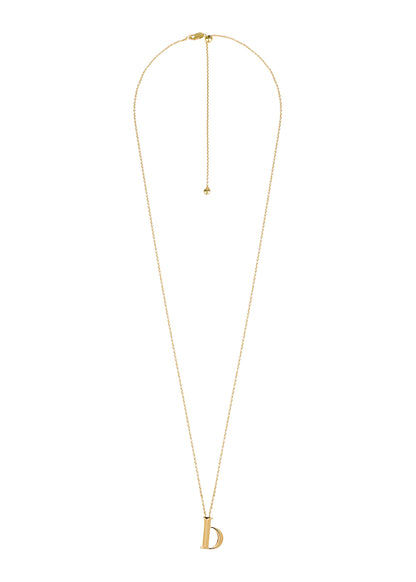 Narbut Pendant «Ь» Gold-Plated