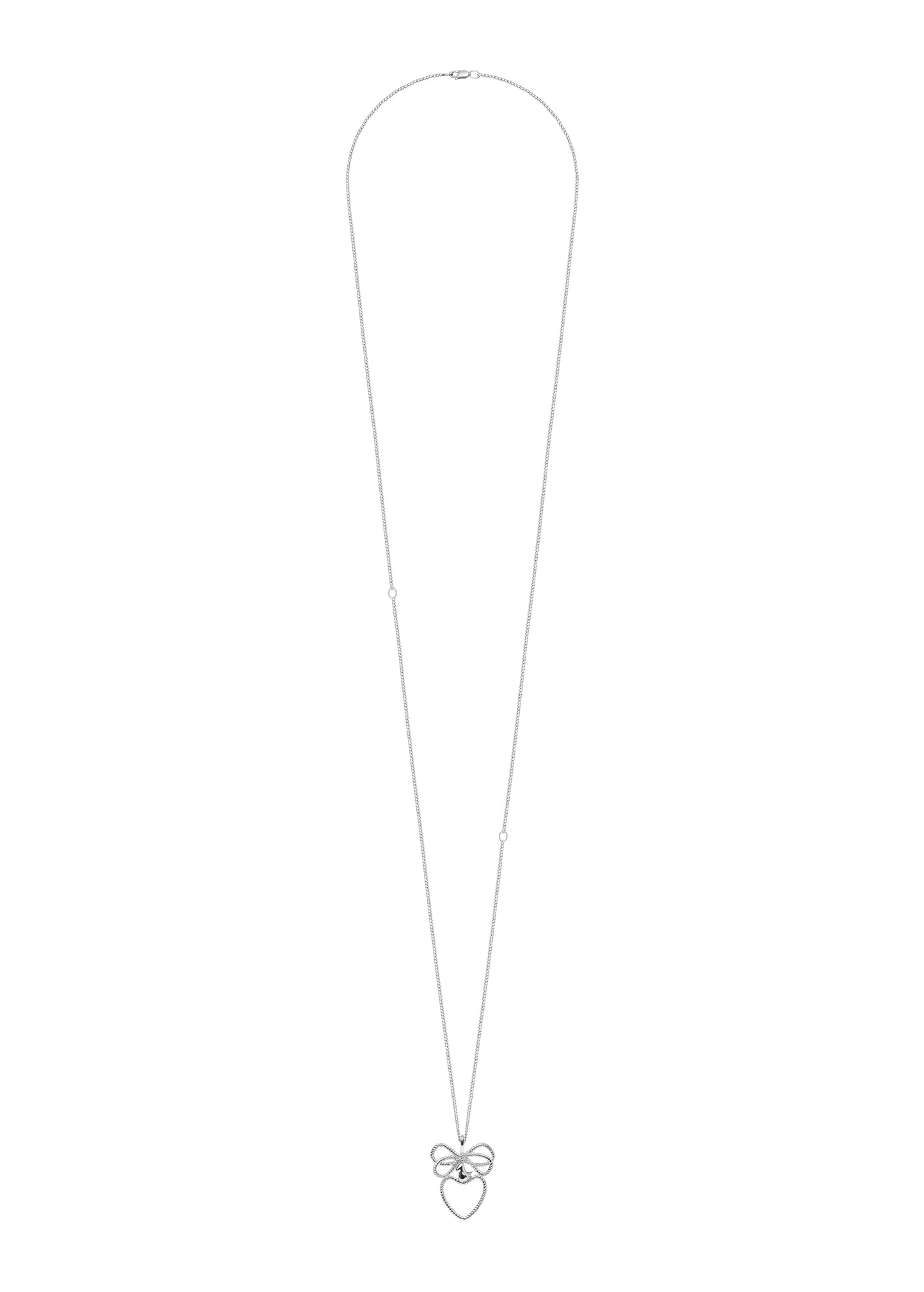 Rhodium-Plated Yahnusok Pendant large