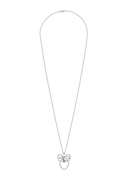 Rhodium-Plated Yahnusok Pendant small