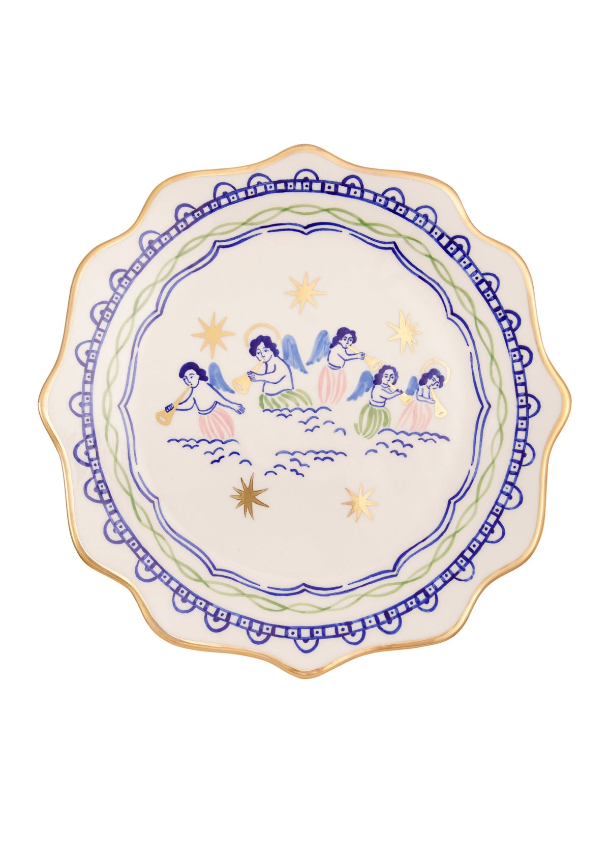 Peal Ornate Plate slide 1