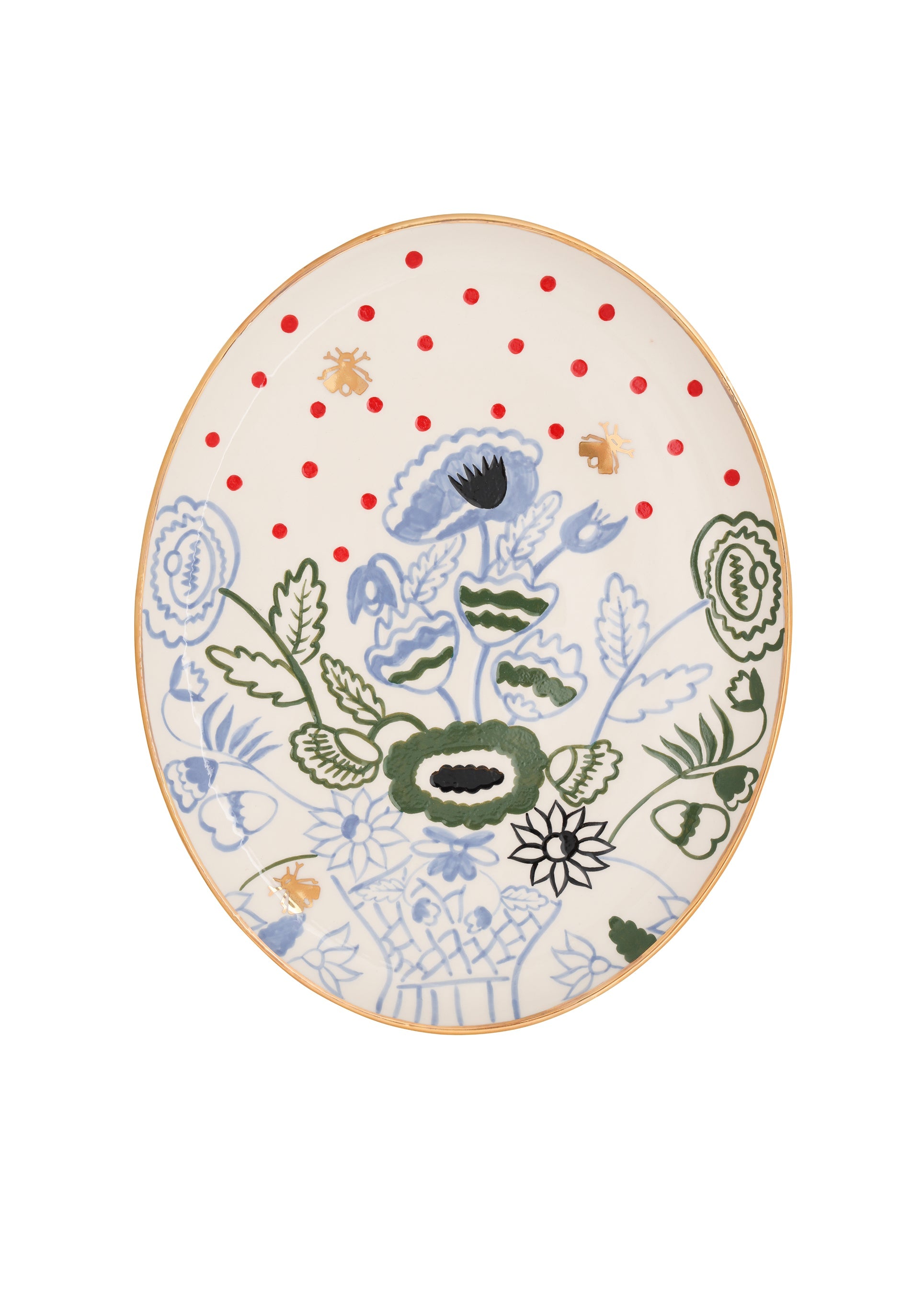 Blossom Oval Plate slide 1