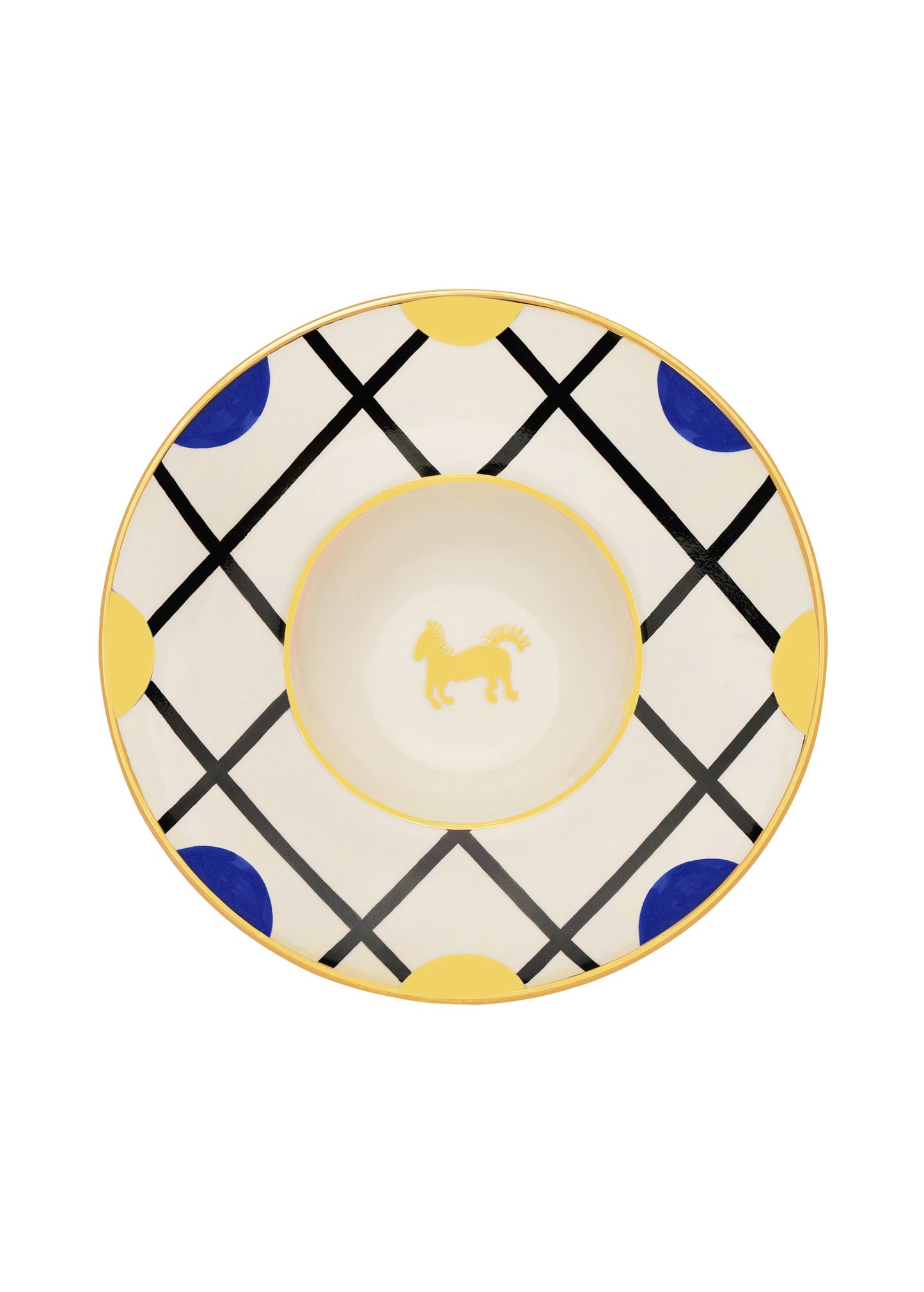 Horse Round Plate