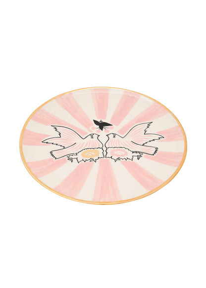 Birdsong Round Plate