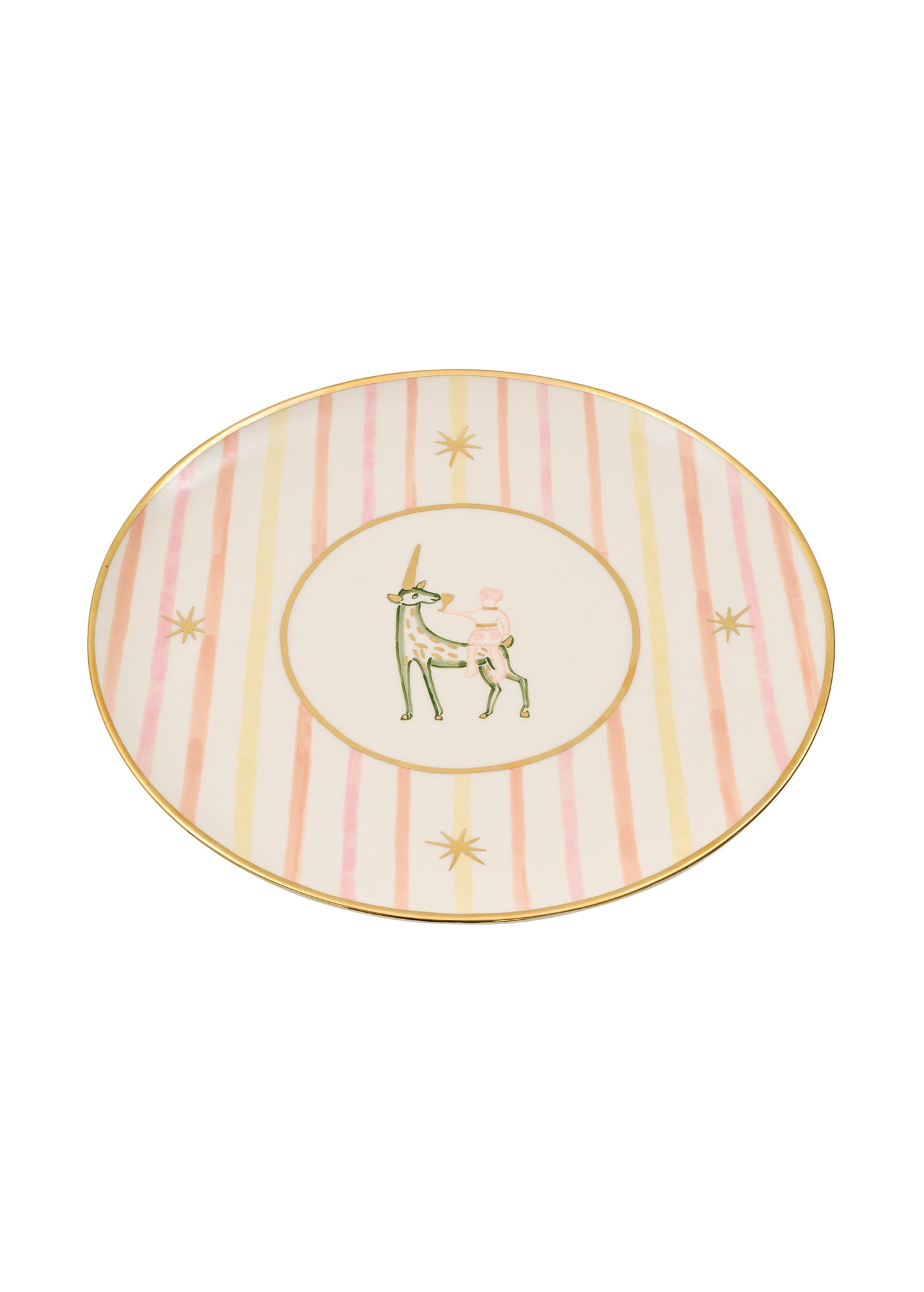 Unicorn Plate in Pink