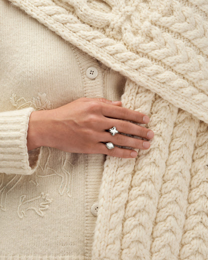 Prydane Silver Ring