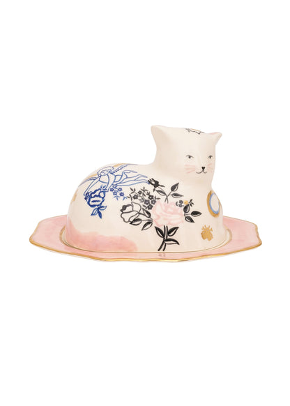 Kitty Butter Dish