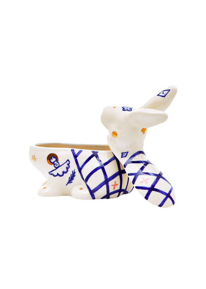 Ceramic sugar bowl Rabbit