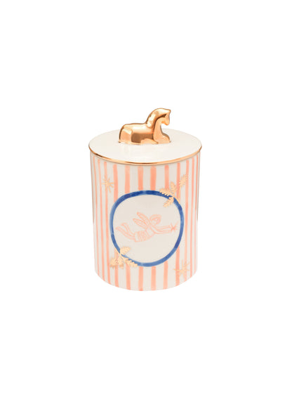 Horseman Sugar Bowl in Pink