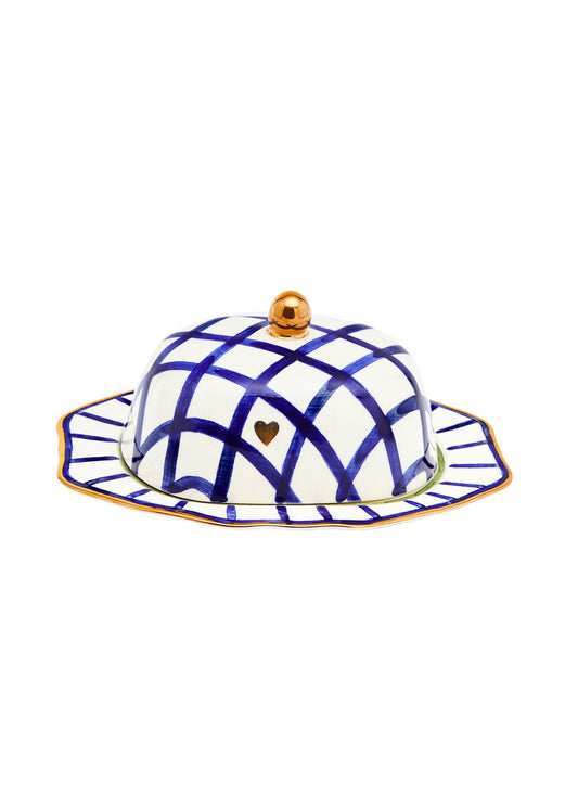 Ceramic butter dish Rabbit