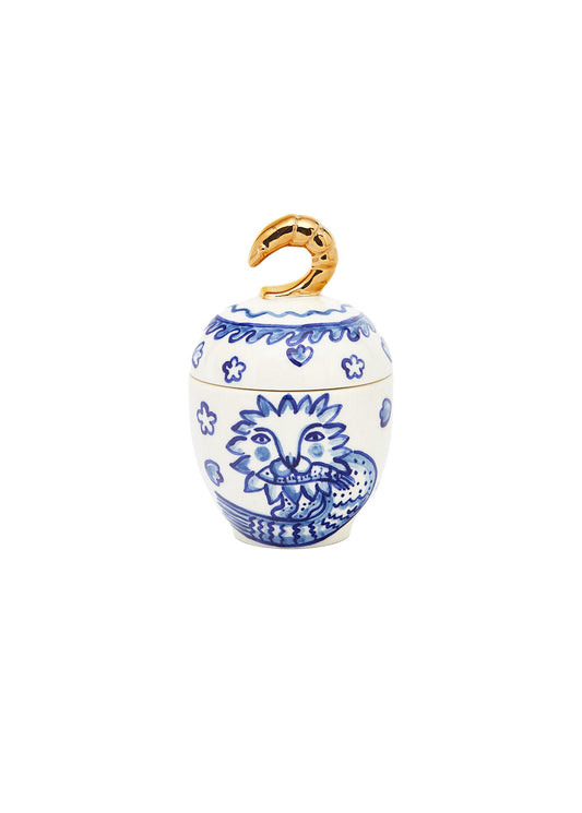 Small "Sirens" Ceramic sugar bowl