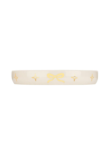 Candle with Bow