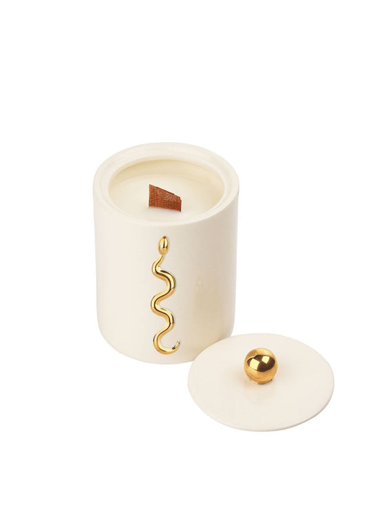 Candle with Serpent in Milk