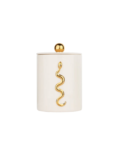 Candle with Serpent in Milk