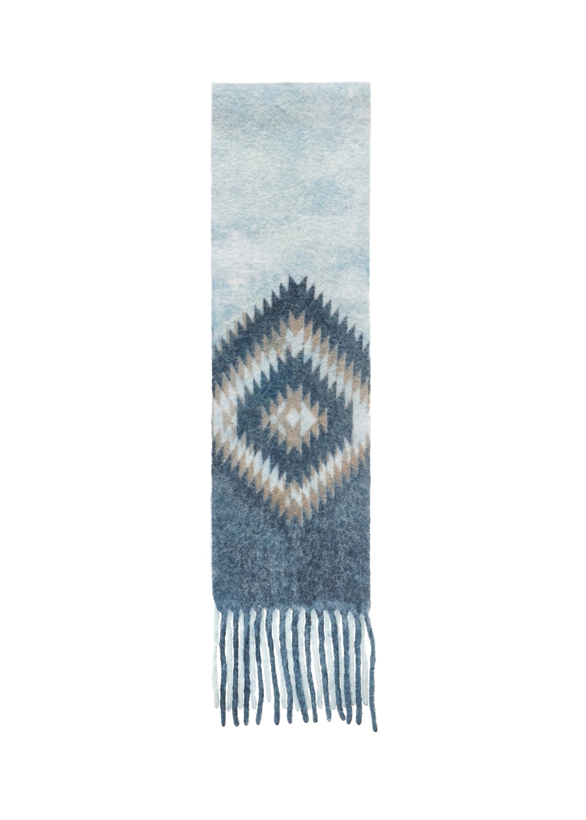 Geometria Scarf in Blue