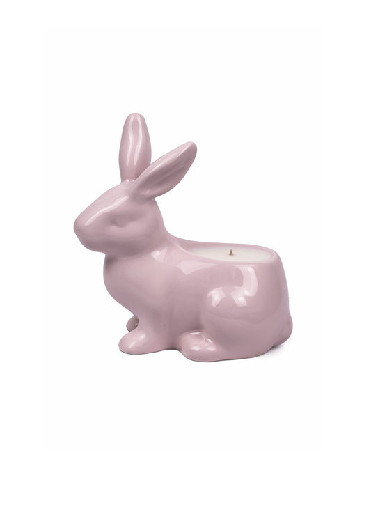 Soy candle pink rabbit