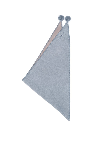 Triangle Scarf in Grey
