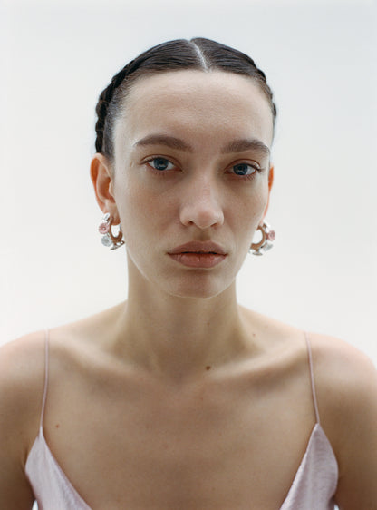 Malva Puffy Earrings