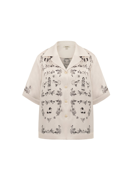 VEKLA Milk Shirt