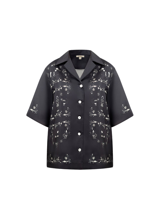 VEKLA Black Shirt