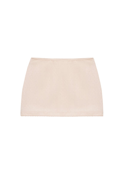 Textured Skirt in Pink