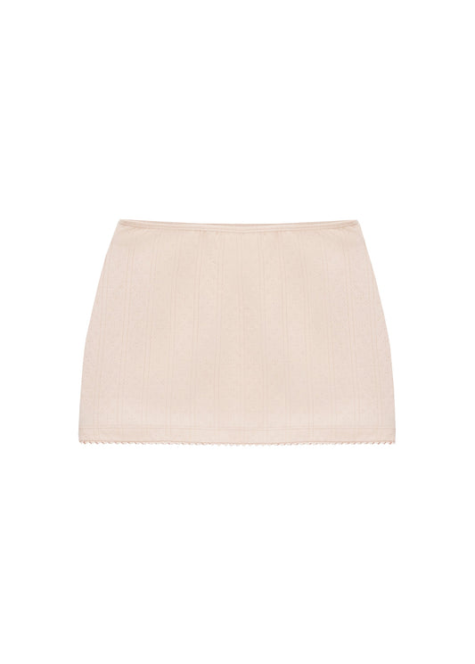 Textured Skirt in Pink