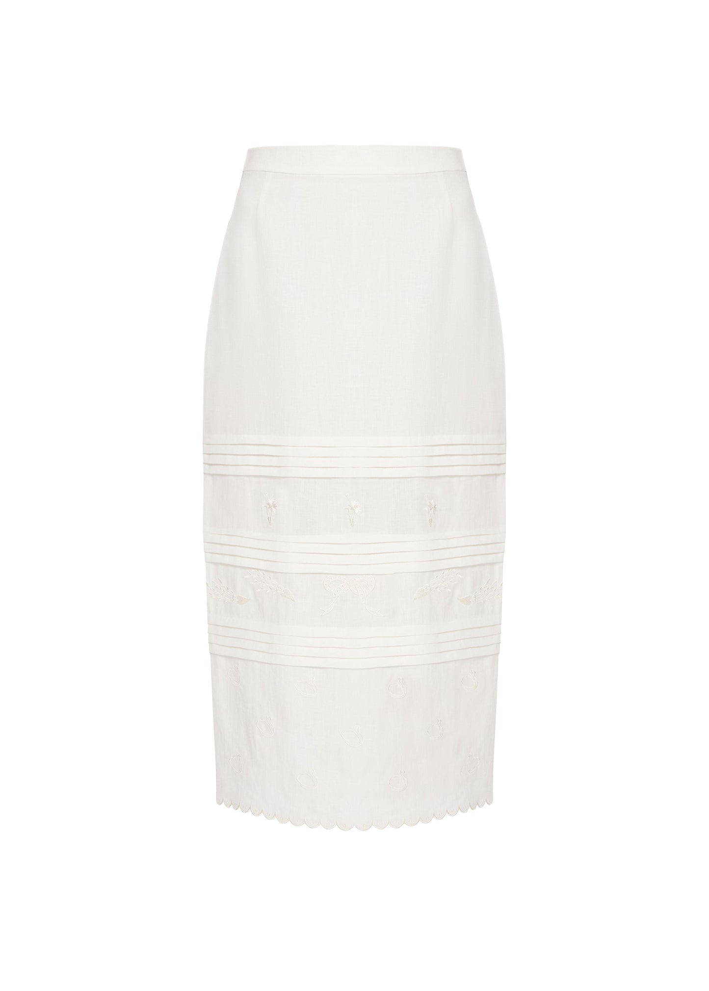 Vilena Skirt in Milk