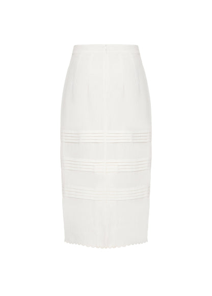 Vilena Skirt in Milk