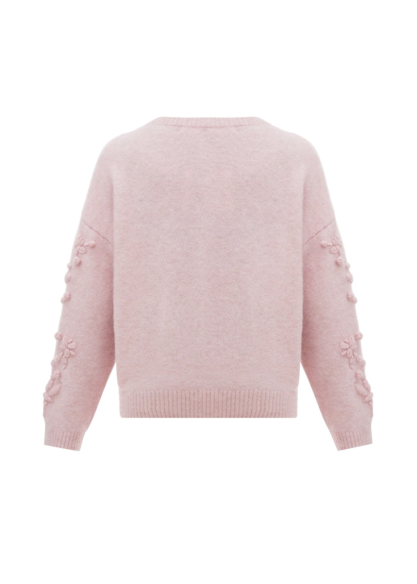 Flowers Sweater in Pink