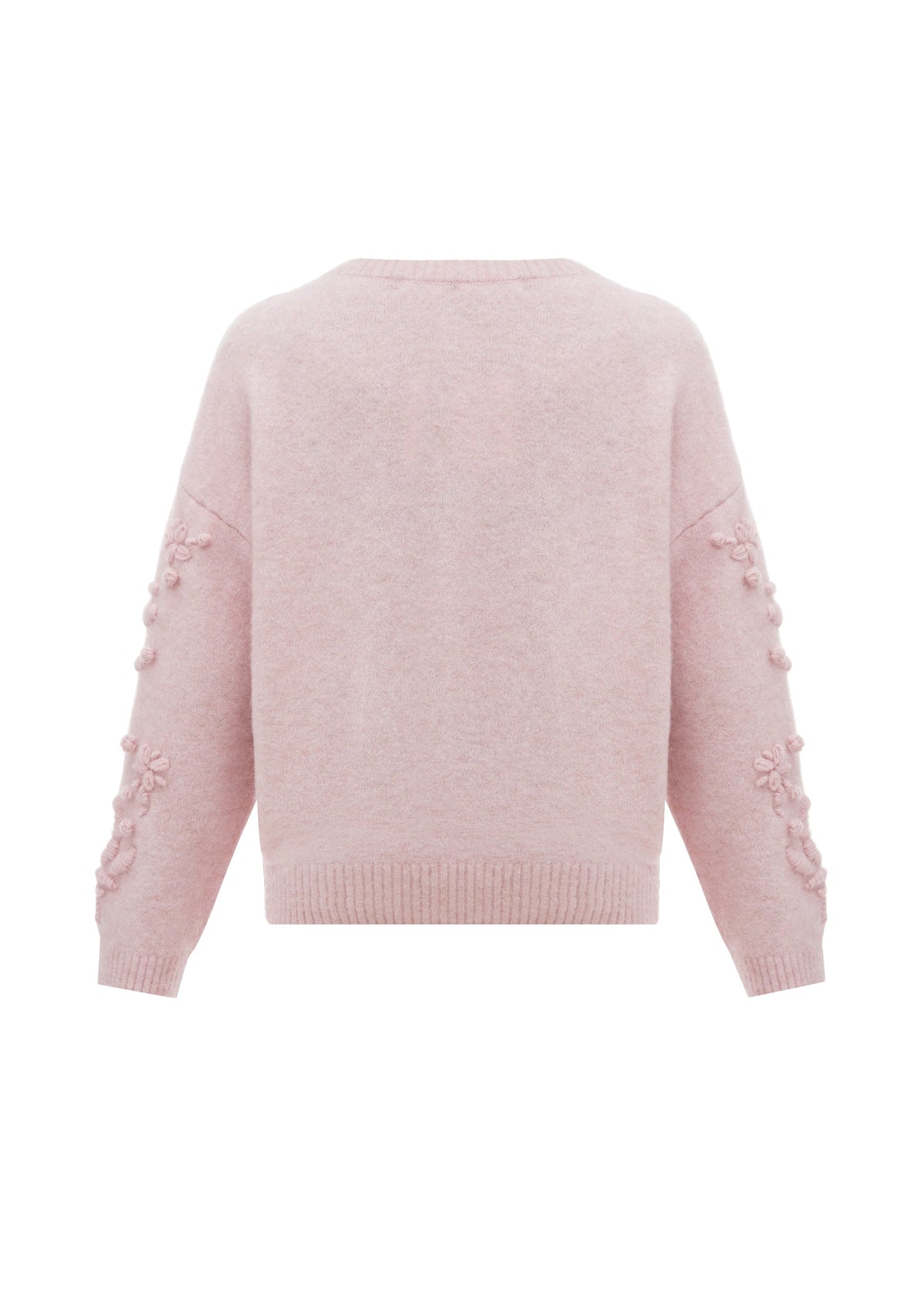 Sweater Flowers in Pink slide 3