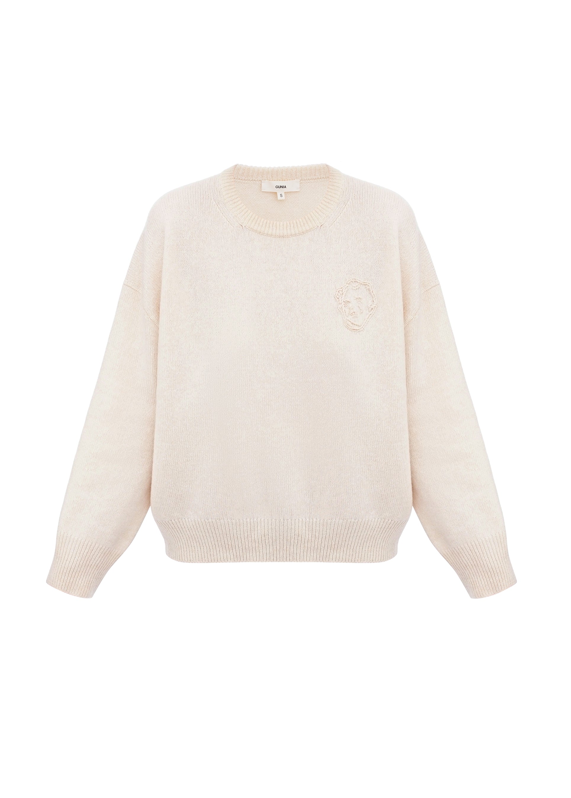 Sweater with Angel in Milk slide 1